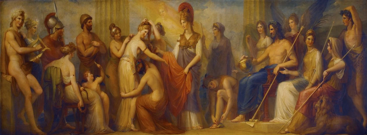 Pandora, che gli Dei riuniti dotarono di tutti i loro doni - Collezione Sir John Soane's Museum